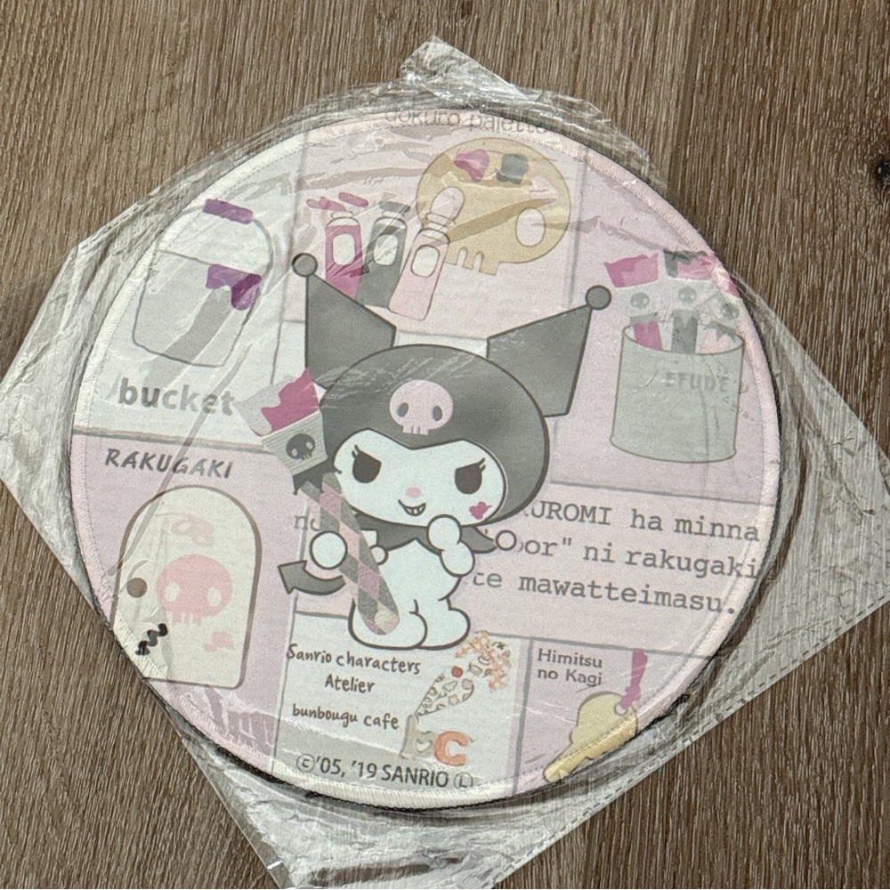 Kuromi mouse pad